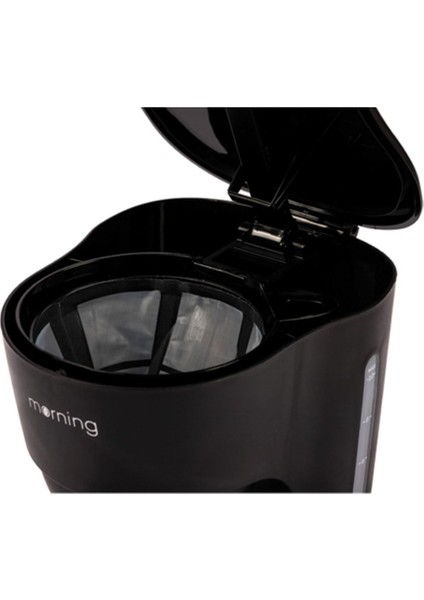Mornıng Filtre Kahve Makinesi Cam Plastik Filtre Kahve Makineleri 1-2 L Plastik