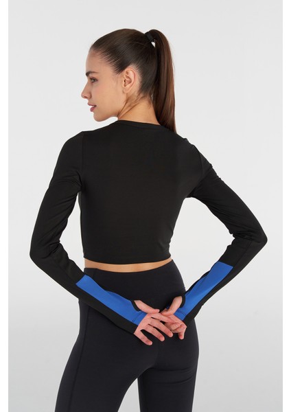 Ventura Uzun Kollu Crop Tişört