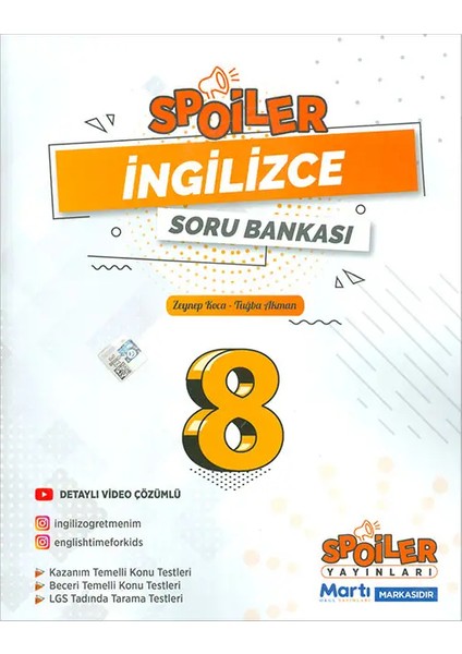 8.sınıf Çözüm Yayınları Ingilizce Soru Bankası