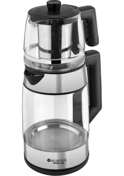 Turuncu Drink Tea Cam Çay Makinesi 1,7lt C 220 - 240 V 250-500 L  50 Hz / 60 Hz 1-2 L