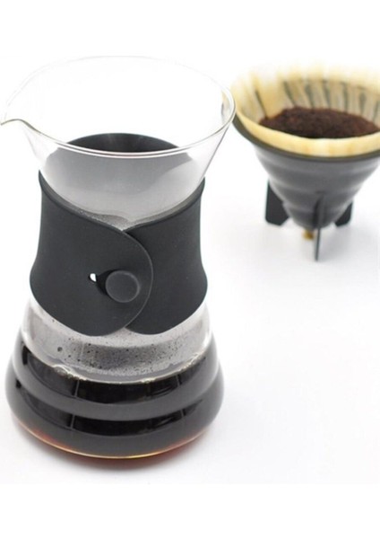 V60 02 Decanter - Dripper'lı Kahve Demleme Sürahisi Filtre Kahve Makineleri Cam