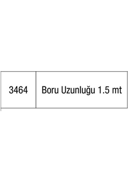 3464 Üç Ayak Yükseklik Ayarlı Sehpa 1"         1,5 M