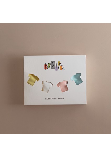 4'lü Kız ve erkek Basic Bebek&Çocuk Tişört Seti (Candy) fiyatları