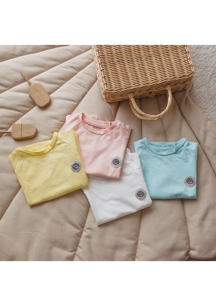 4'lü Kız ve erkek Basic Bebek&Çocuk Tişört Seti (Candy) modelleri