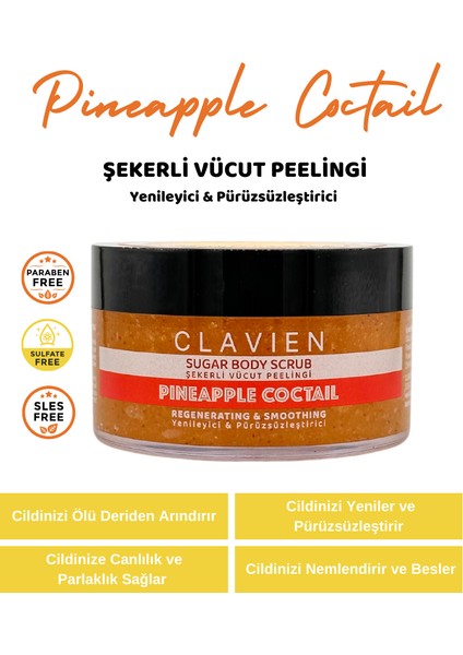 Pineapple Coctail Sugar Body Scrub