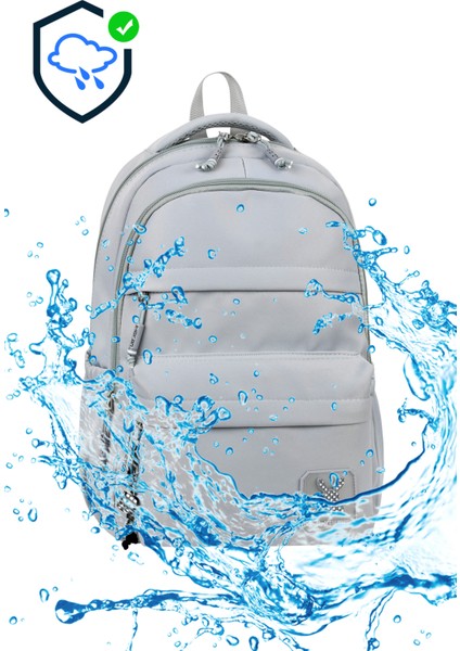 Unisex Lise ve Ortaokul Sırt Çantası Su Itici Özel Ithal Terletmez Kumaş Günlük Çanta fırsatları