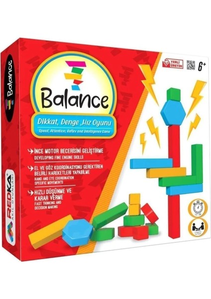 Redka/kumtoys Redka Balance Dikkat Denge ve Hız Zeka Oyunu