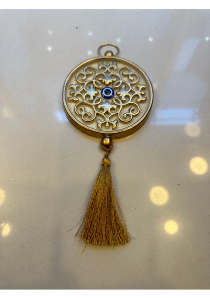 Nazarlık Dekoratif Altın Krem