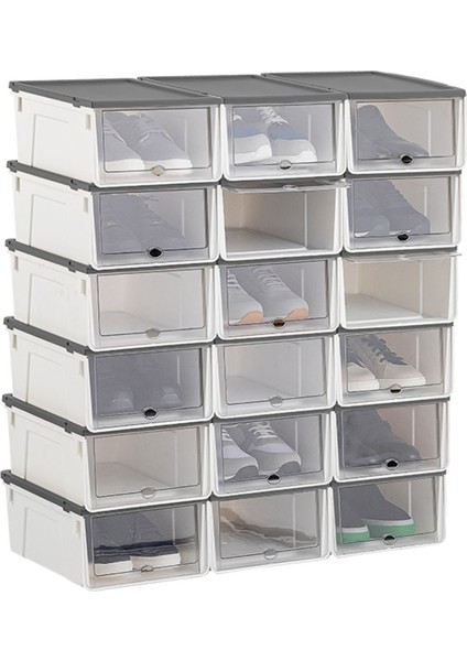 Modüler Ayakkabılık 23 x 34 x 13 cm (M) (6'lı) EH-304