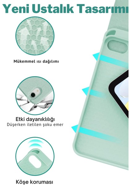 iPad 2022 10.9 Inç 10.nesil Uyumlu Klavyeli Tablet Kılıf