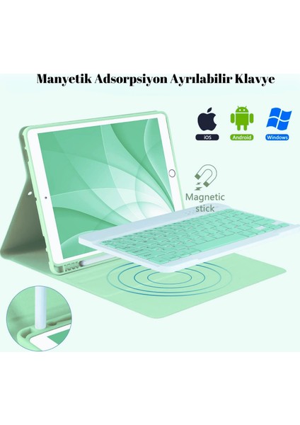 iPad 2022 10.9 Inç 10.nesil Uyumlu Klavyeli Tablet Kılıf modelleri