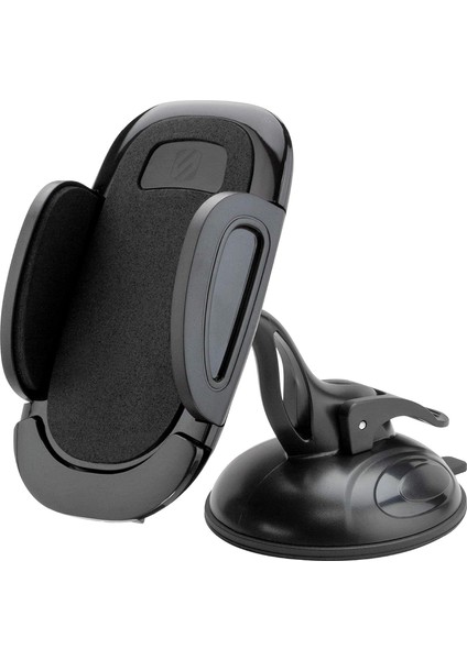 Suhwd-Xces0 Select Vantuzlu Telefon Tutucu, Araç İçin, Ayarlanabilir Kilitleme Kolu, Hızlı Açma Düğmesi, Siyah