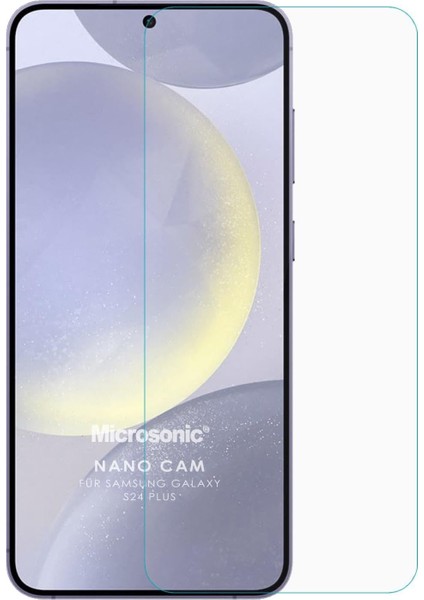Samsung Galaxy S24 Plus Nano Glass Cam Ekran Koruyucu [galaxy S24 Plus ile Uyumlu Ekran Koruyucu - Şeffaf]