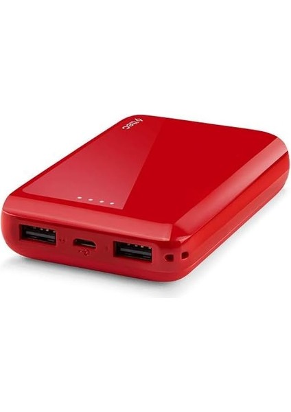2bb174k Recharger S Taşınabilir Şarj Aleti / Powerbank 10.000 Mah Kırmızı