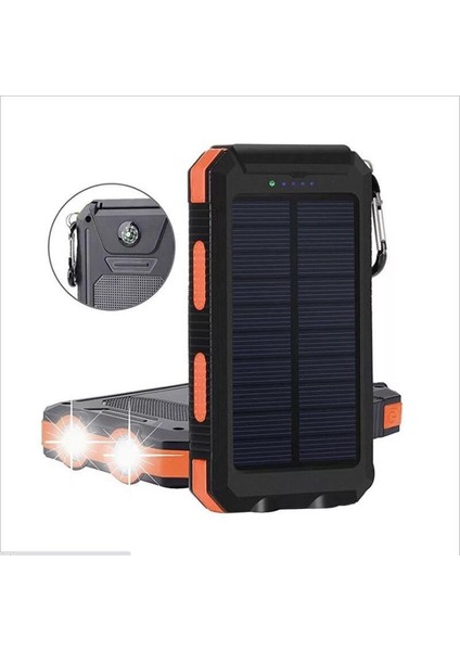 Güneş Enerjisi Bankası 20000MAH Mobil Güç Kaynağı (Yurt Dışından)