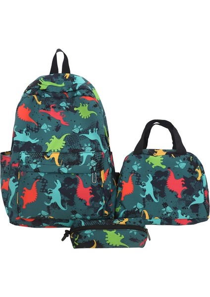 Niche Çok Yönlü Çok Parçalı Okul Çantası Yeni Sırt Çantası Baskılı Grafiti Orta Okul Öğrencileri Için Hafif, Büyük Kapasiteli Sırt Çantası (Yurt Dışından)