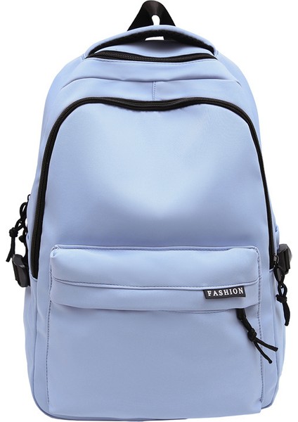 Erkekler ve Kızlar Için Yeni Japon Tarzı Sırt Çantası, Küçük Taze Rahat Düz Renk Basit Sırt Çantası, Ortaokul Öğrencisi ve Üniversite Öğrencisi Seyahat Sırt Çantası (Yurt Dışından)