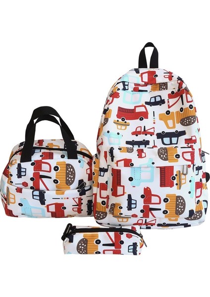 Niche Çok Yönlü Çok Parçalı Okul Çantası Yeni Sırt Çantası Baskılı Grafiti Orta Okul Öğrencileri Için Hafif, Büyük Kapasiteli Sırt Çantası (Yurt Dışından)