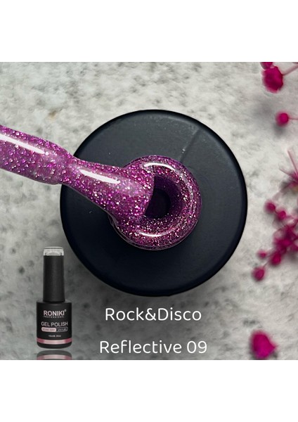 Kalıcı Flash Oje Rock Disco Reflective 09 10 ML