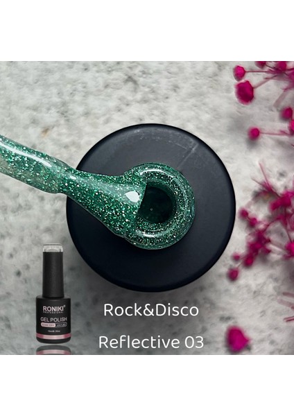 Kalıcı Flash Oje Rock Disco Reflective 03 10 ML