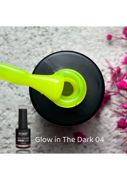 Kalıcı Oje Karanlıkta Parlayan Neon Glow In The Dark 04 10 ML