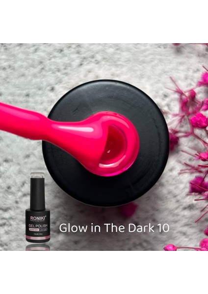 Kalıcı Oje Karanlıkta Parlayan Neon Glow In The Dark 10 10 ML
