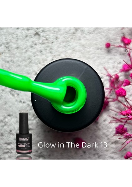 Kalıcı Oje Karanlıkta Parlayan Neon Glow In The Dark 13 10 ML