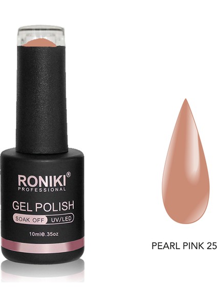 Kalıcı Oje Frenç Yarım Ton Pearl Pink 25 10ml