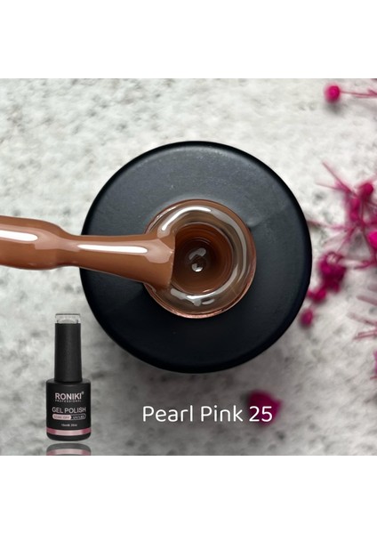 Kalıcı Oje Frenç Yarım Ton Pearl Pink 25 10ml