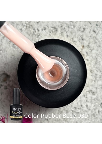 Rubber Color Base Coat Renkli Base 39 15 ML