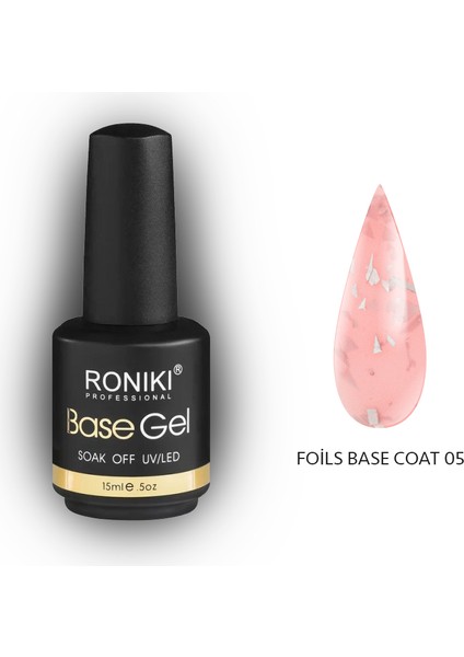 Rubber Base Coat Foils 05 15 ML