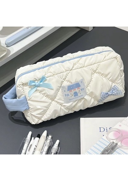 New Summer Blue Bow Pen Bag (Yurt Dışından)