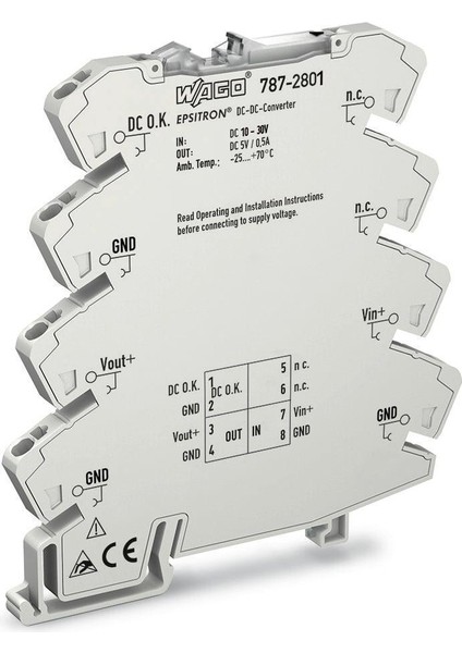 787-2801 Dc/dc Konvertör Giriş 24VDC Çıkış 5VDC 0,5A