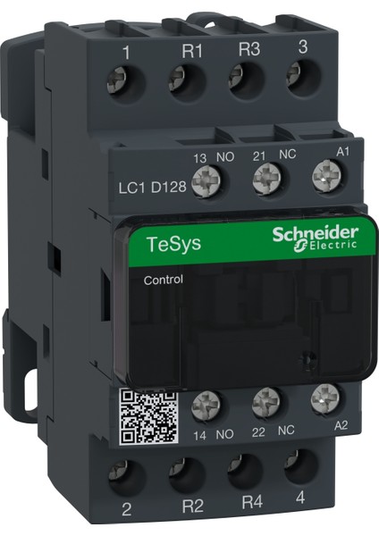 LC1D128M7 Tesys D Kontaktör - 4p(2 Na + 2 Nk) - Ac-1 - <= 440 V 25 A - 220 V Ac Bobin