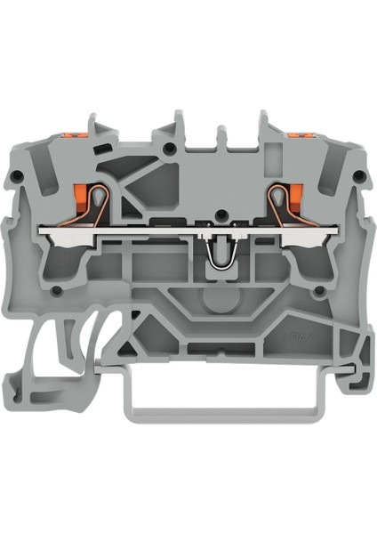 2202-1201 2,5 Mm² 2 Iletkenli Geçiş Klemensi Gri 10 Adet