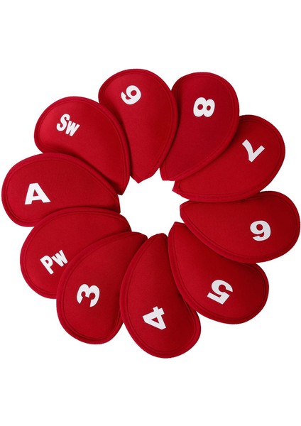 Golf I Için Golf Ütüsü Kılıı, Çizilmez Kırmızı (Yurt Dışından)