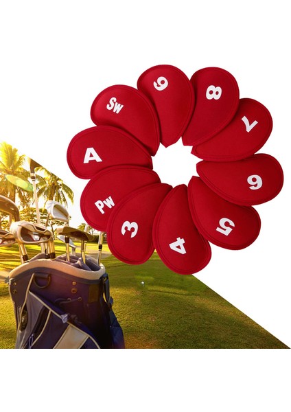 Golf I Için Golf Ütüsü Kılıı, Çizilmez Kırmızı (Yurt Dışından) modelleri