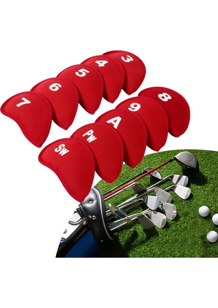 Golf I Için Golf Ütüsü Kılıı, Çizilmez Kırmızı (Yurt Dışından) fırsatları