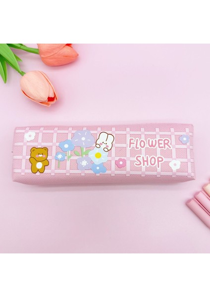 Karikatür Sevimli Meme Huhu Kalem Çantası Çok Fonksiyonlu Ilköğretim Okulu Öğrenci High-End (Yurt Dışından)