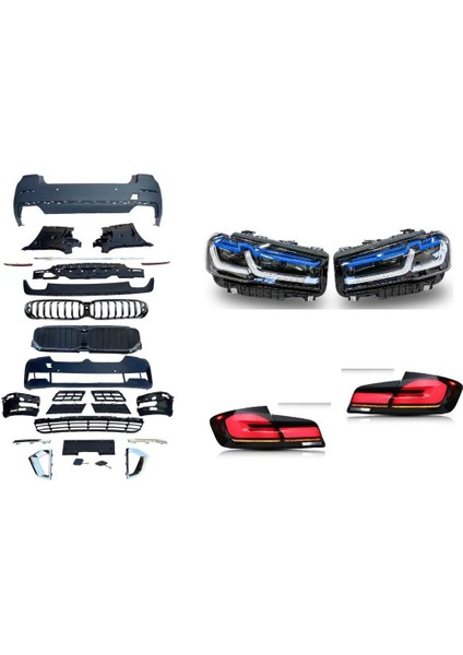 Bmw g30 facelift luxury dönüşüm body kit seti 2017 / 2020
