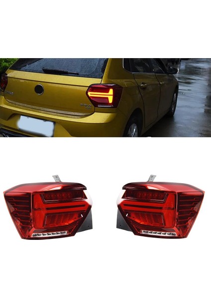 Vw polo aw1 stop lambası ledli q2 görünüm 2018+