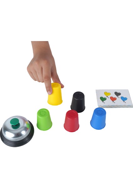 Süper Bardaklar Renkli Bardak Eşleştirme Oyunu