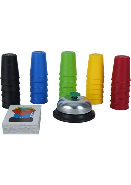 Süper Bardaklar Renkli Bardak Eşleştirme Oyunu modelleri