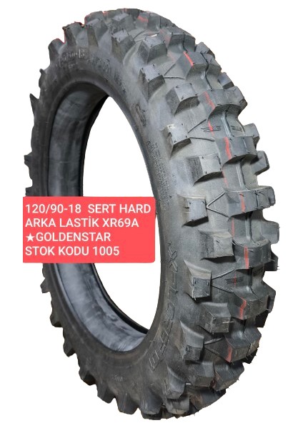 Golden Star Goldenstar 120/90-18 Sert Hard Arka Lastik XR69A.STOK Kodu 1005