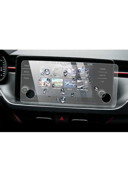 Skoda Fabia 8.25 Inç Multimedya Mat Ekran Koruyucu Şeffaf fiyatları