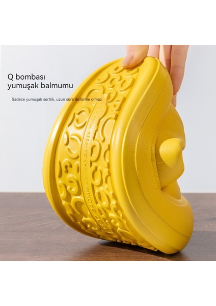 Kalın Tabanlı Yüksek Yağmur Botları Kaymaz Su Geçirmez Yağmur Botları Lastik Ayakkabı (Yurt Dışından)