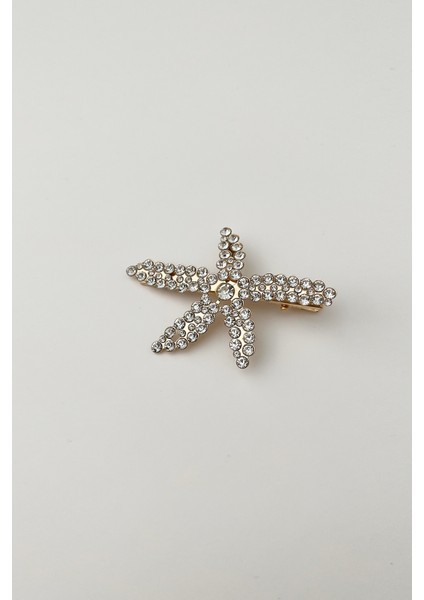 Deniz Yıldızı Yan Toka (Ölçü:6 Cm)