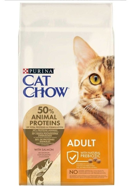 Cat Chow Adult Somonlu Yetişkin Kedi Maması 15KG
