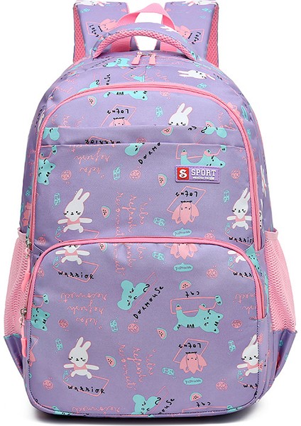 Kız Ilköğretim Okulu Çantaları 1-6. Sınıf Tatlı, Sevimli, Hafif ve Günlük Sırt Çantaları (Yurt Dışından)