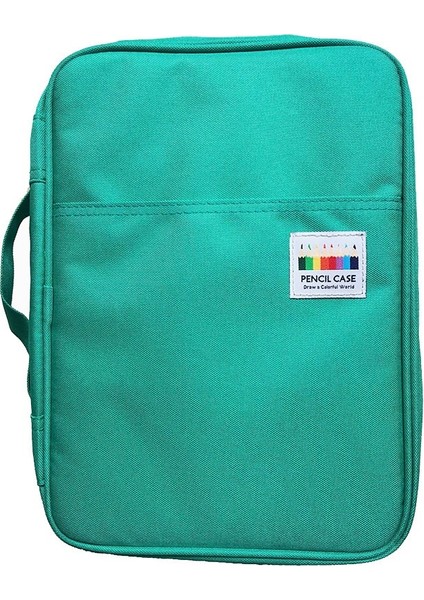 Fırça Saklama Çantası Avrupa ve Amerikan Tarzı 166 Delikli Renkli Kurşun Kroki Boyama Kalem Çantası (Yurt Dışından)